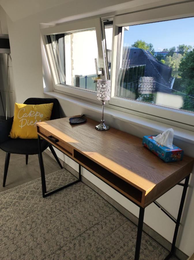 Luxurioeses Penthouse Mit Blick Auf Die Uno-City Und Dem Kaiserwasser. 3Schlafzimmer, 2 Baeder, Privat Lift Ins Apartment Wien Ngoại thất bức ảnh